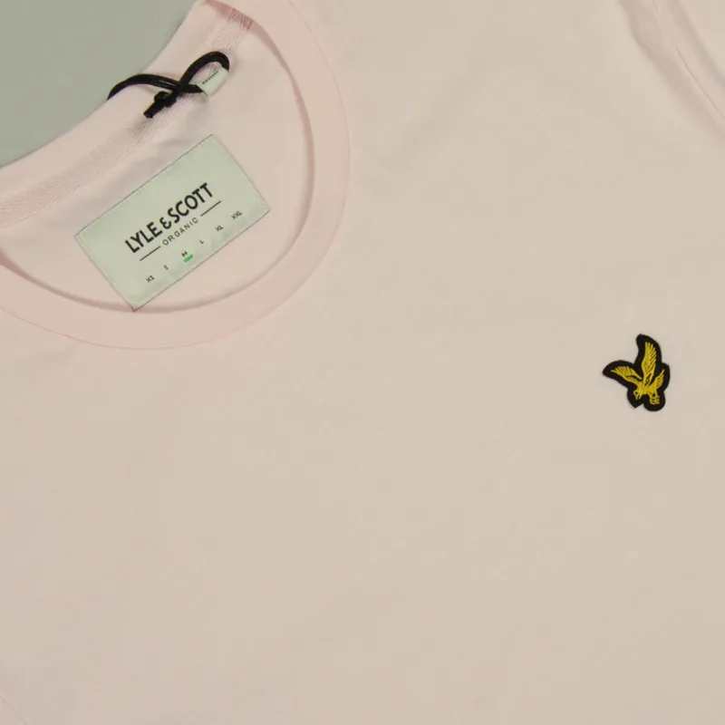 Lyle and Scott Plain T-Shirt - Light Pink-1